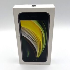 Apple iPhone SE 2nd Gen 64GB Black Empty Original Retail Box MHGE3LL/A A2275